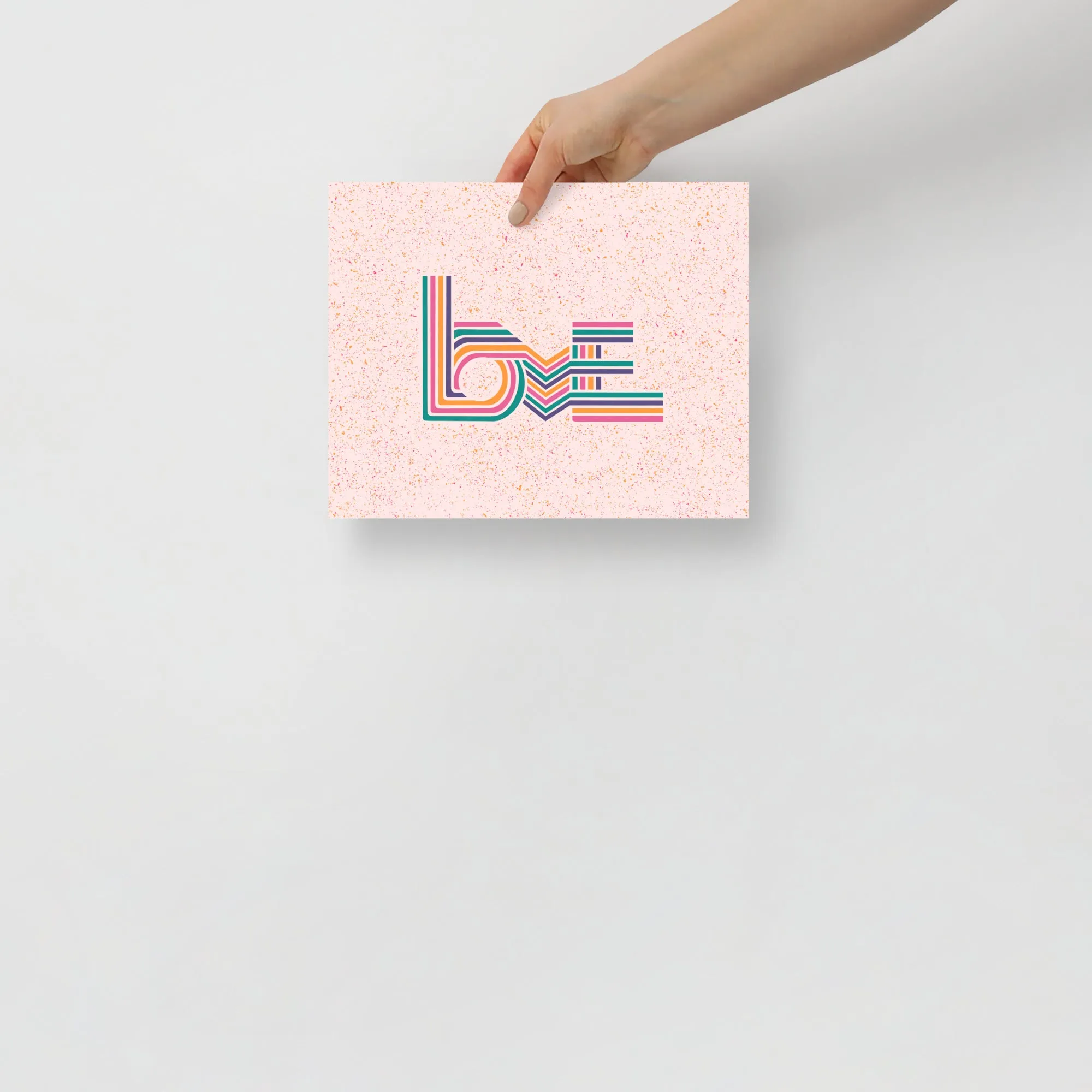 Love Stripes Bright - Poster