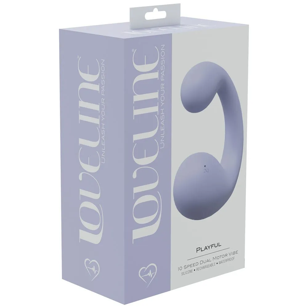 Loveline Playful Dual Vibrator - Lavender