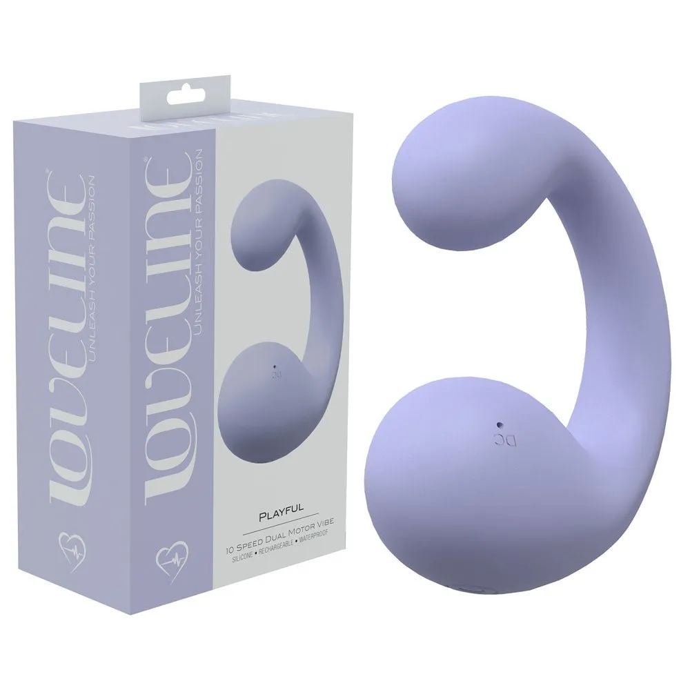 Loveline Playful Dual Vibrator - Lavender