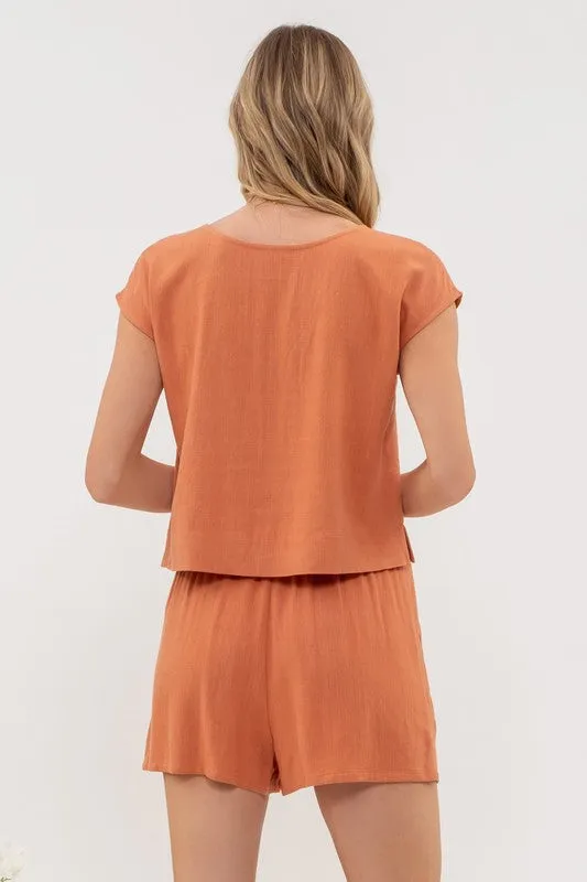 Luna Linen Tank