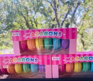 Macarons Vanilla Scented Erasers