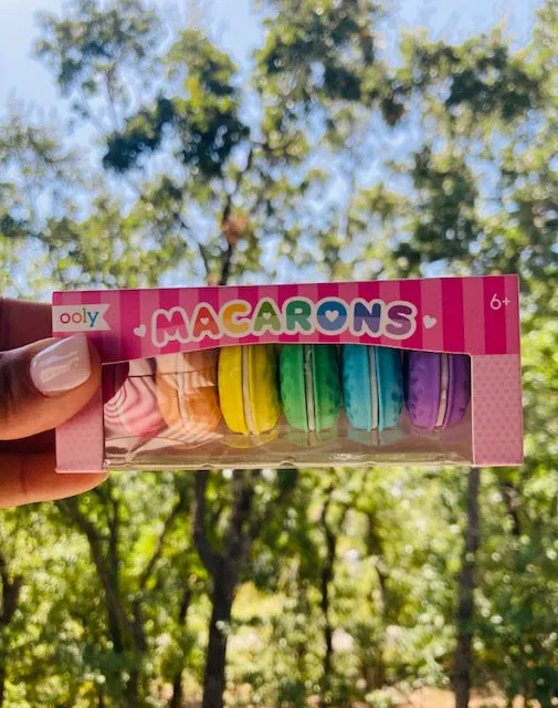 Macarons Vanilla Scented Erasers