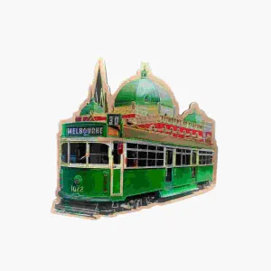 Magnet Foil Iconic Melbourne Tram