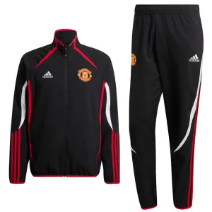 Manchester United retro woven presentation tracksuit 2022 - Adidas