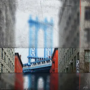 Manhattan Blur - Art Print