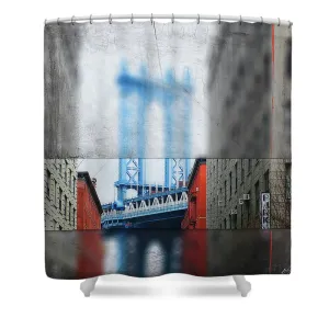 Manhattan Blur - Shower Curtain