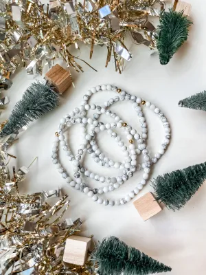 Matte Howlite Stacker