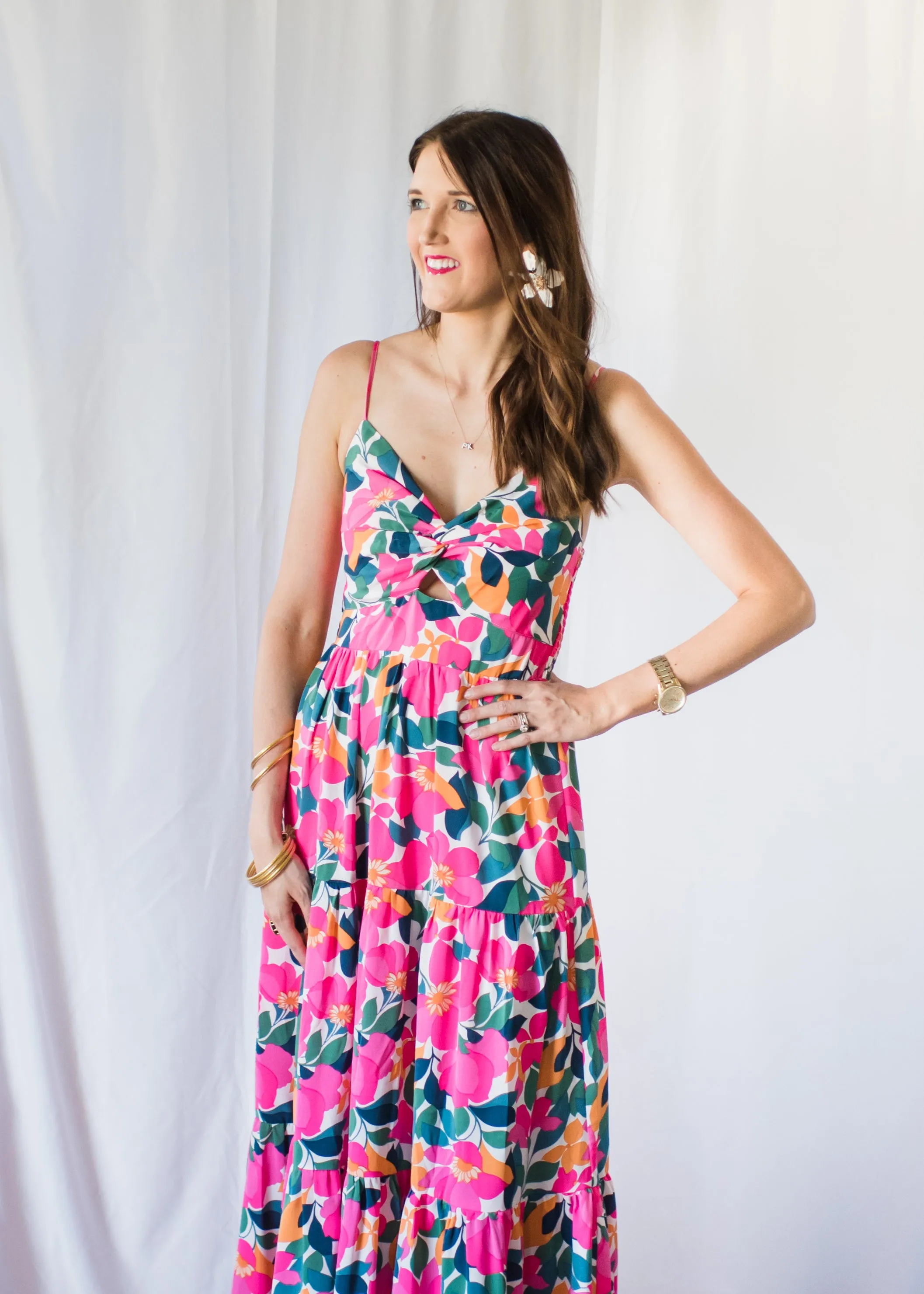 Maui Floral Maxi