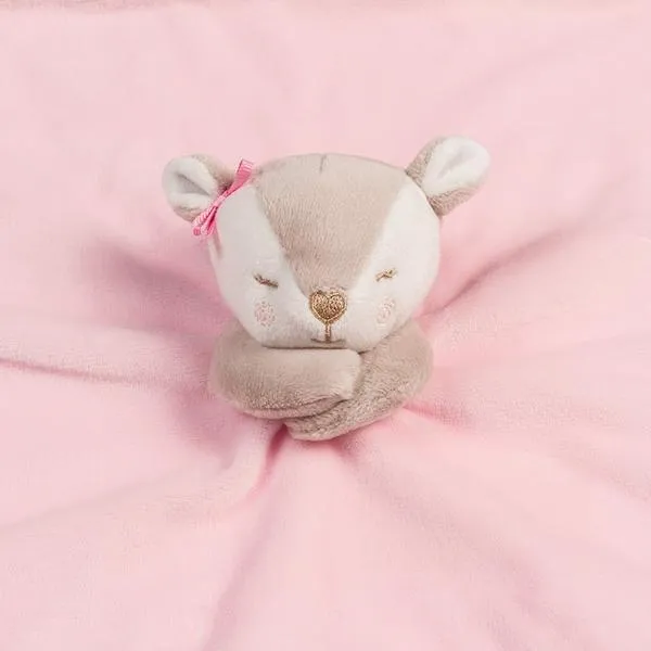 Mayoral Teddy Bear Comforter Baby Pink