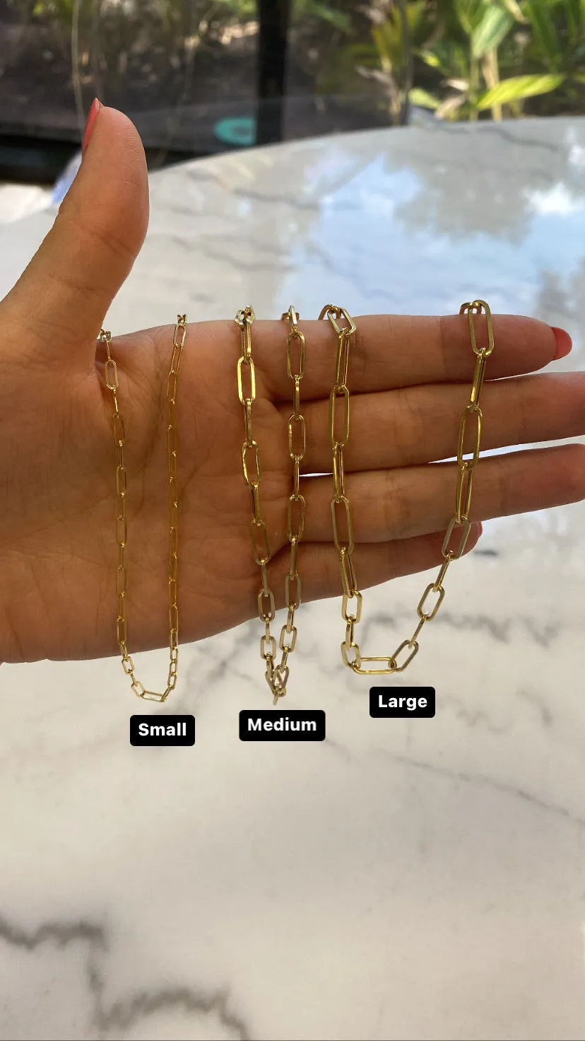 Medium Paperclip Chain Necklace