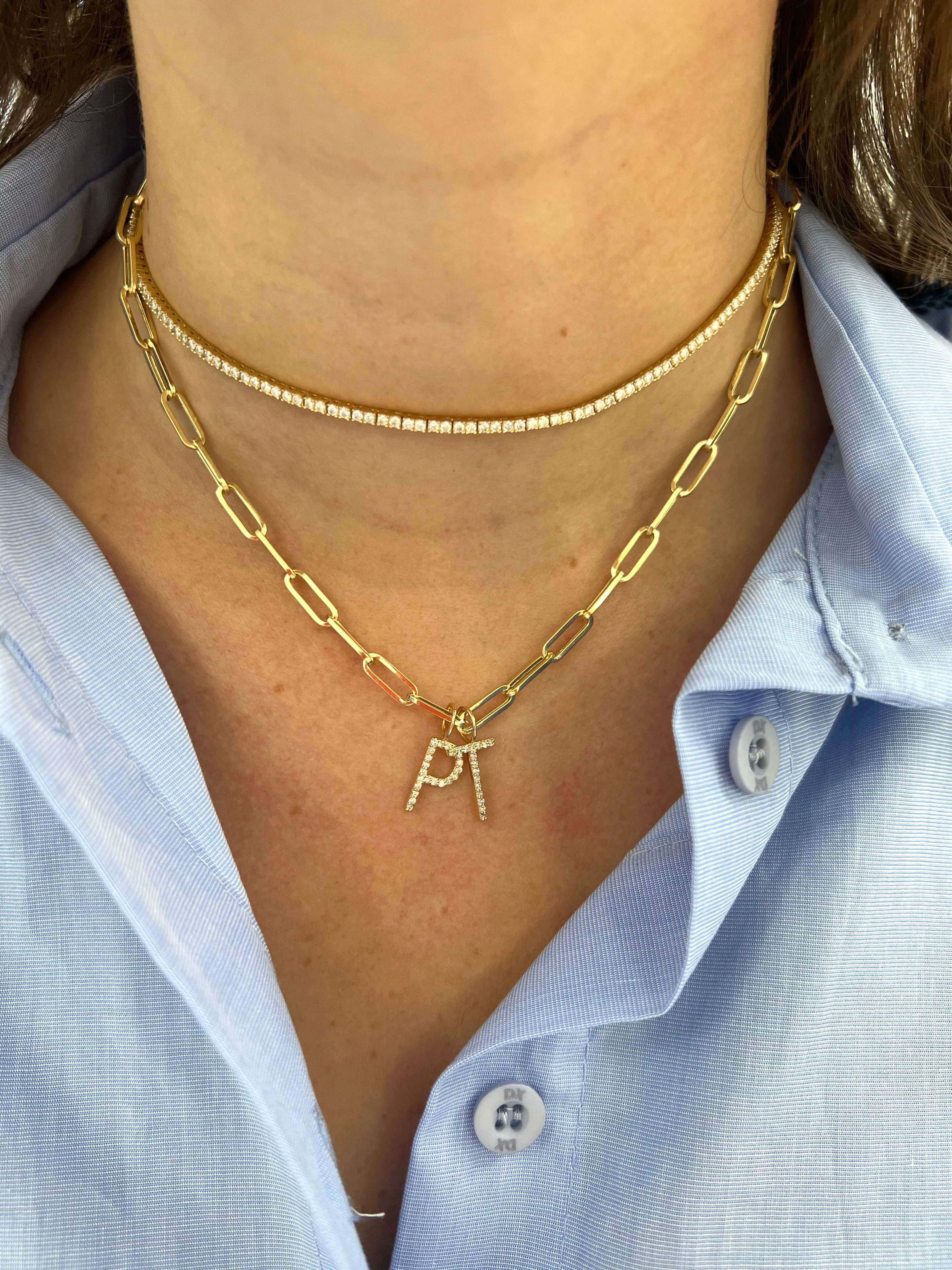 Medium Paperclip Chain Necklace