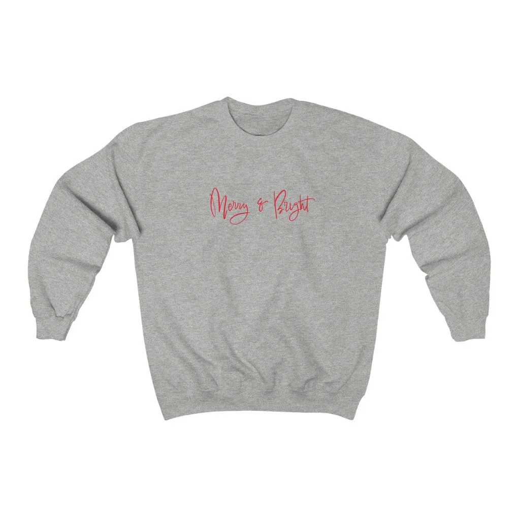 Merry & Bright Crewneck Sweatshirt