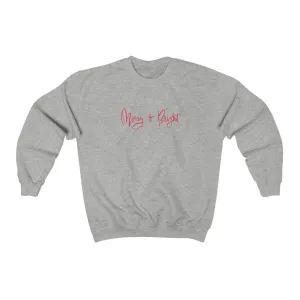 Merry & Bright Crewneck Sweatshirt