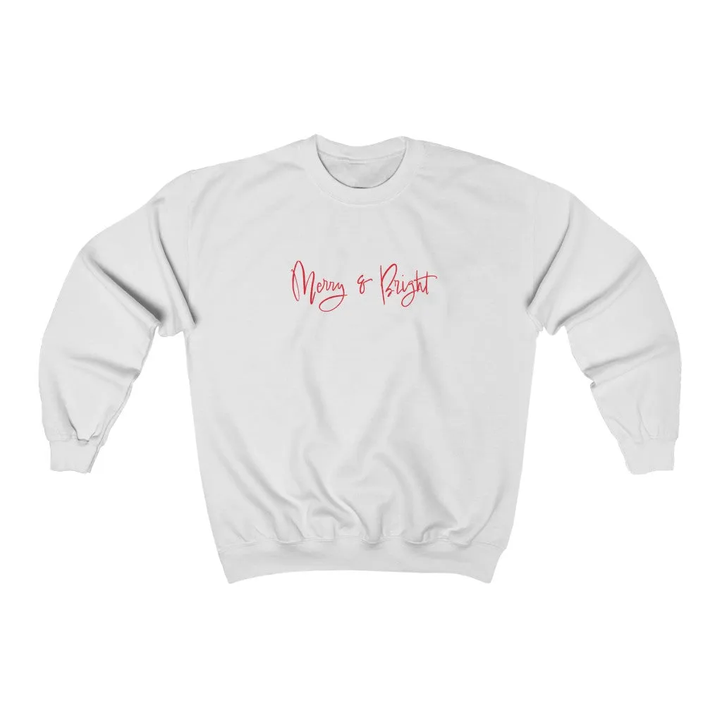 Merry & Bright Crewneck Sweatshirt