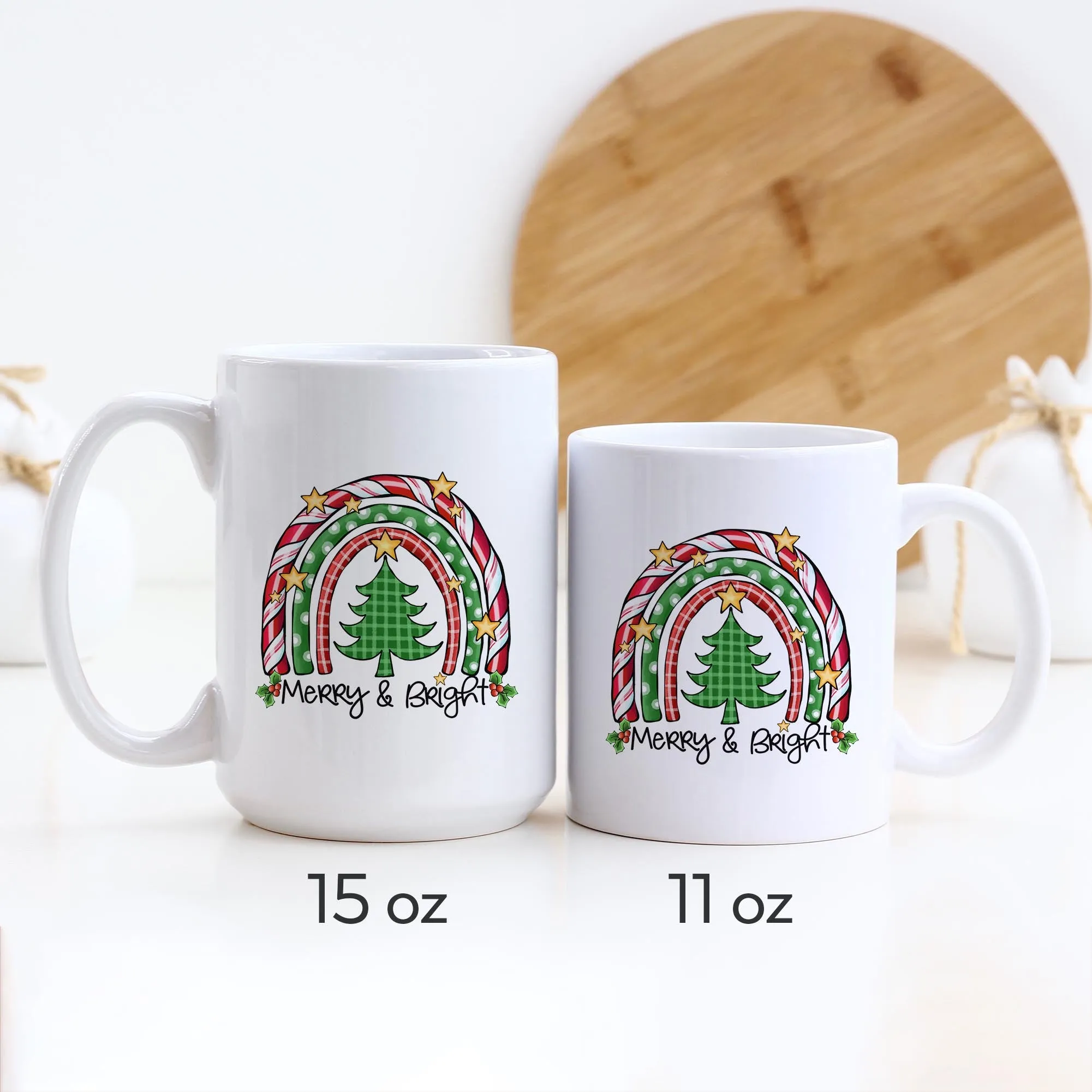 Merry and Bright Christmas Mug