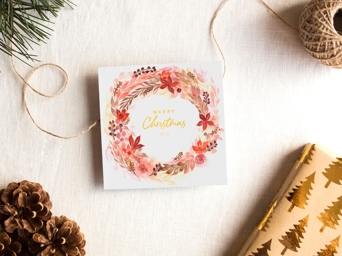 Merry Christmas - Autumn {Postcard}