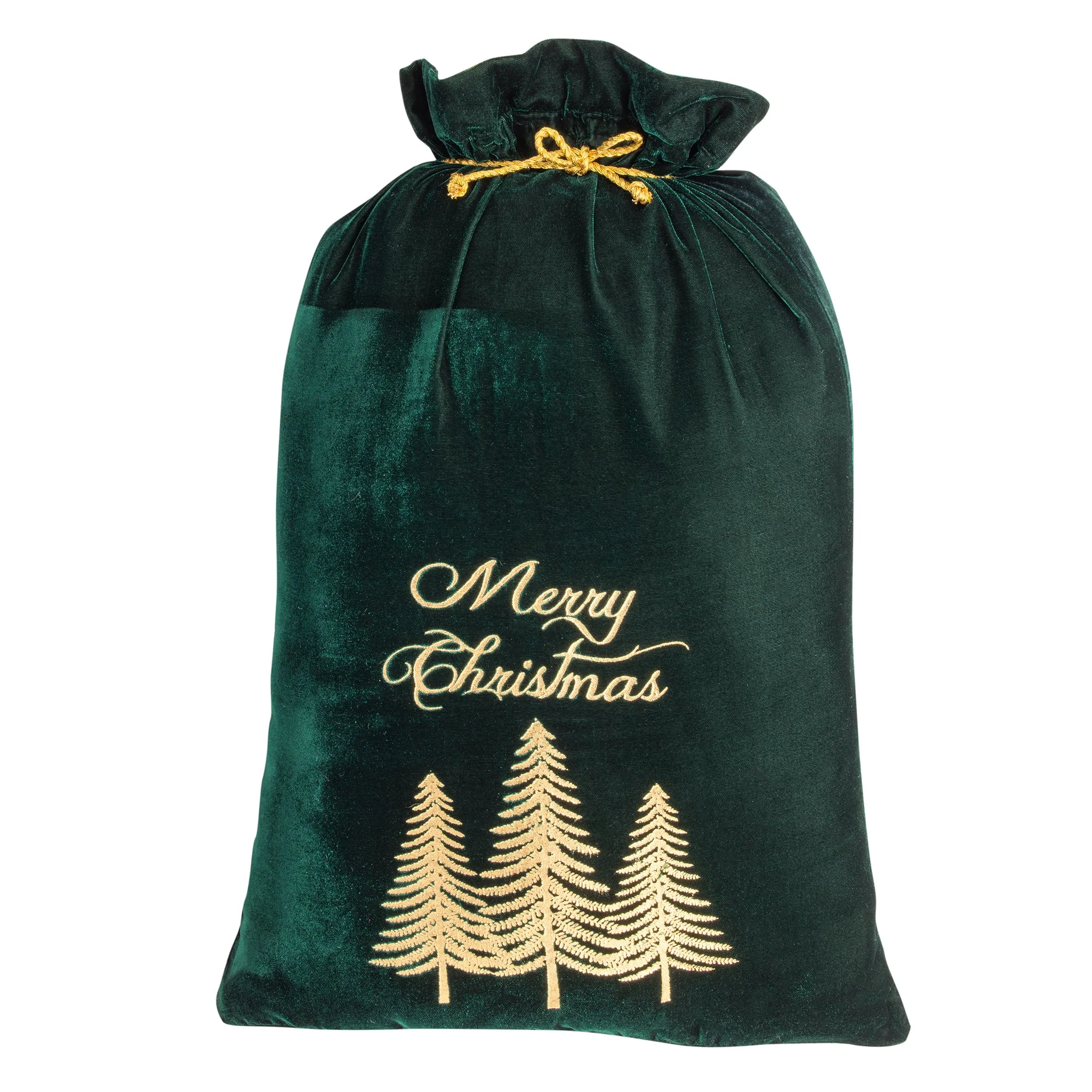 Merry Christmas - Gold Velvet