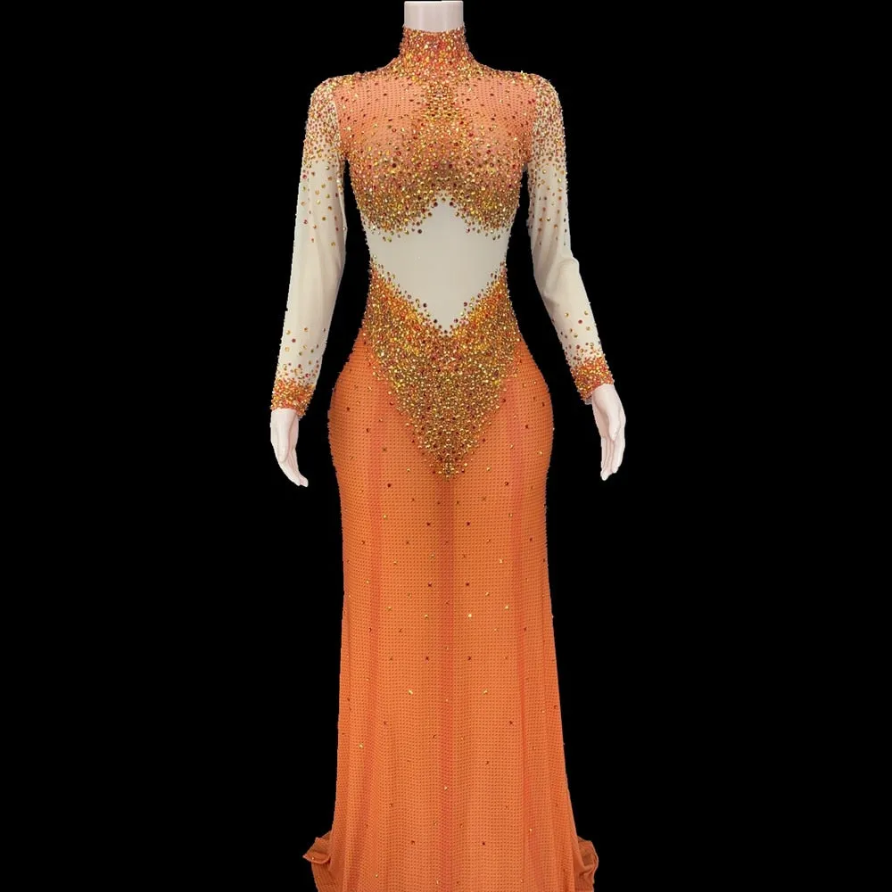 Mesh Transparent Dress
