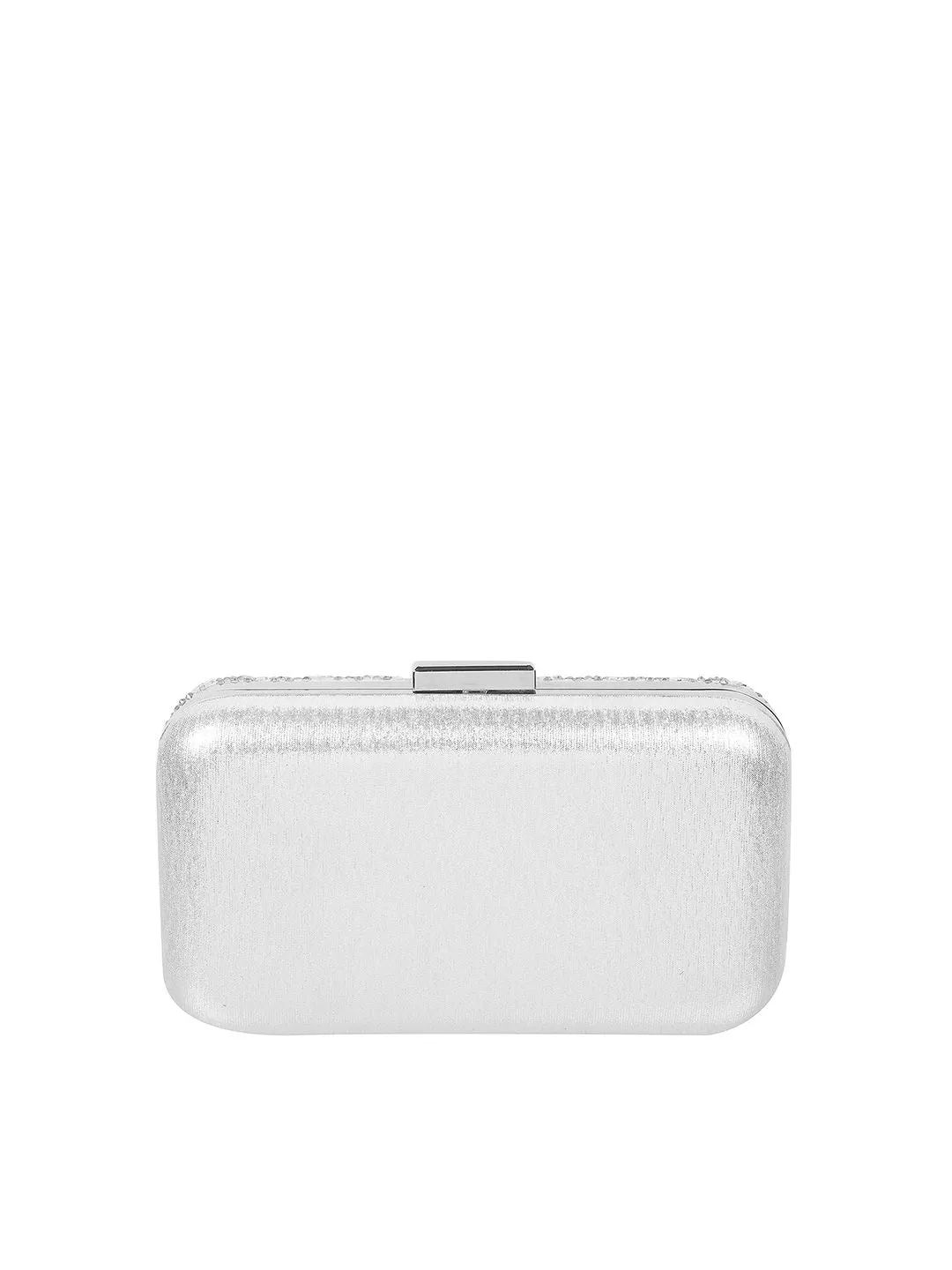 Metro Embellished Box Clutch
