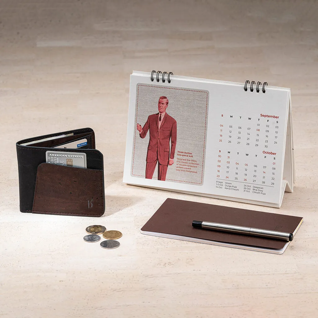 Metsa Men's Cork Wallet