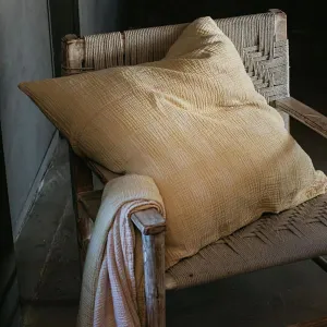 Mia Cushion Olive & Pink