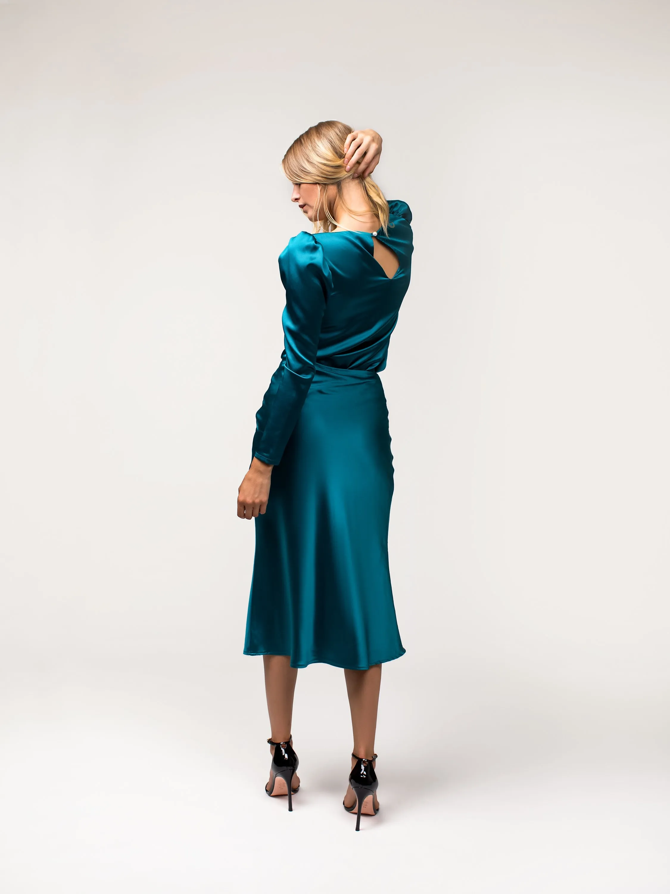Mia Silk Skirt