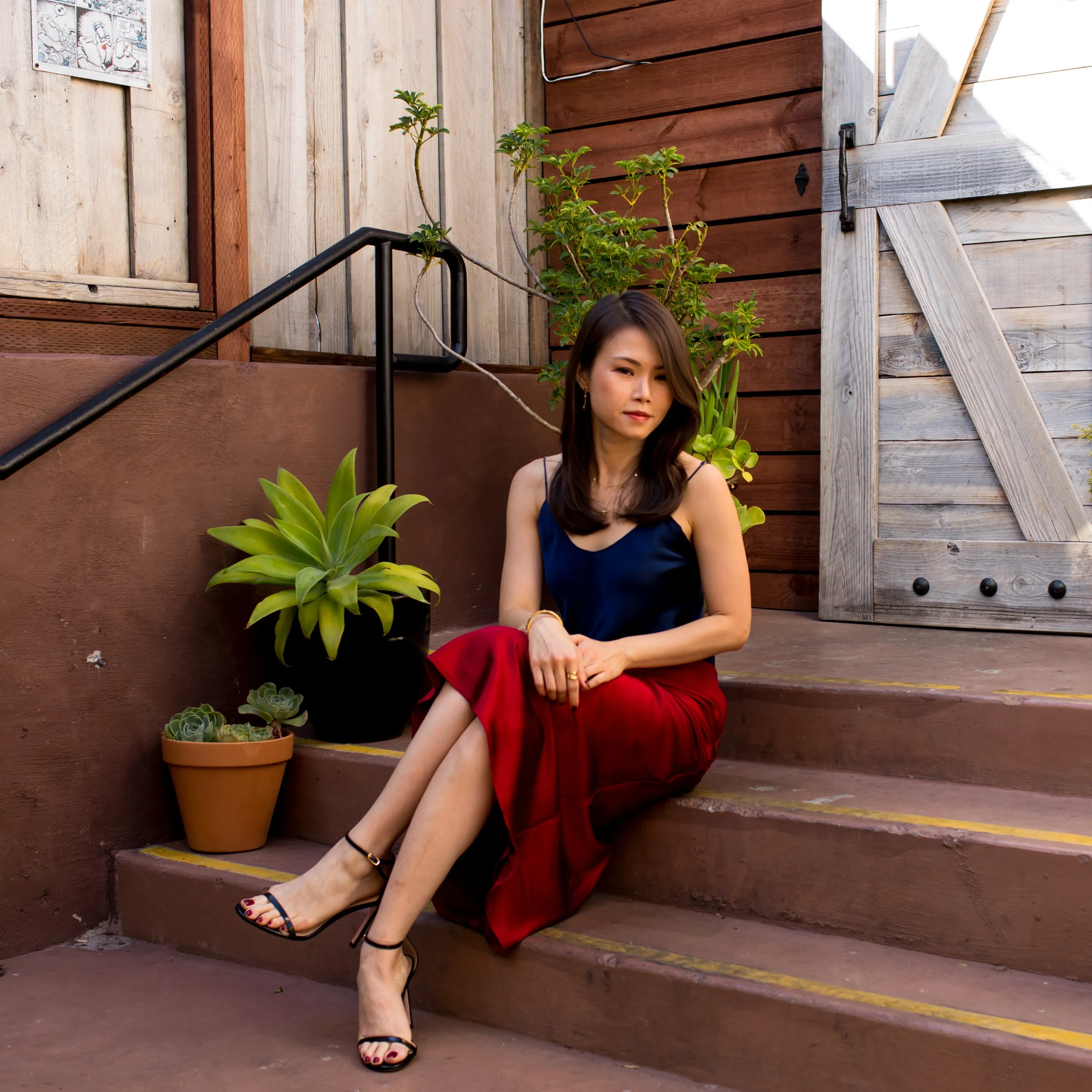 Mia Silk Skirt