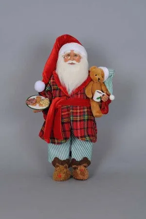 Milk and Cookies Santa