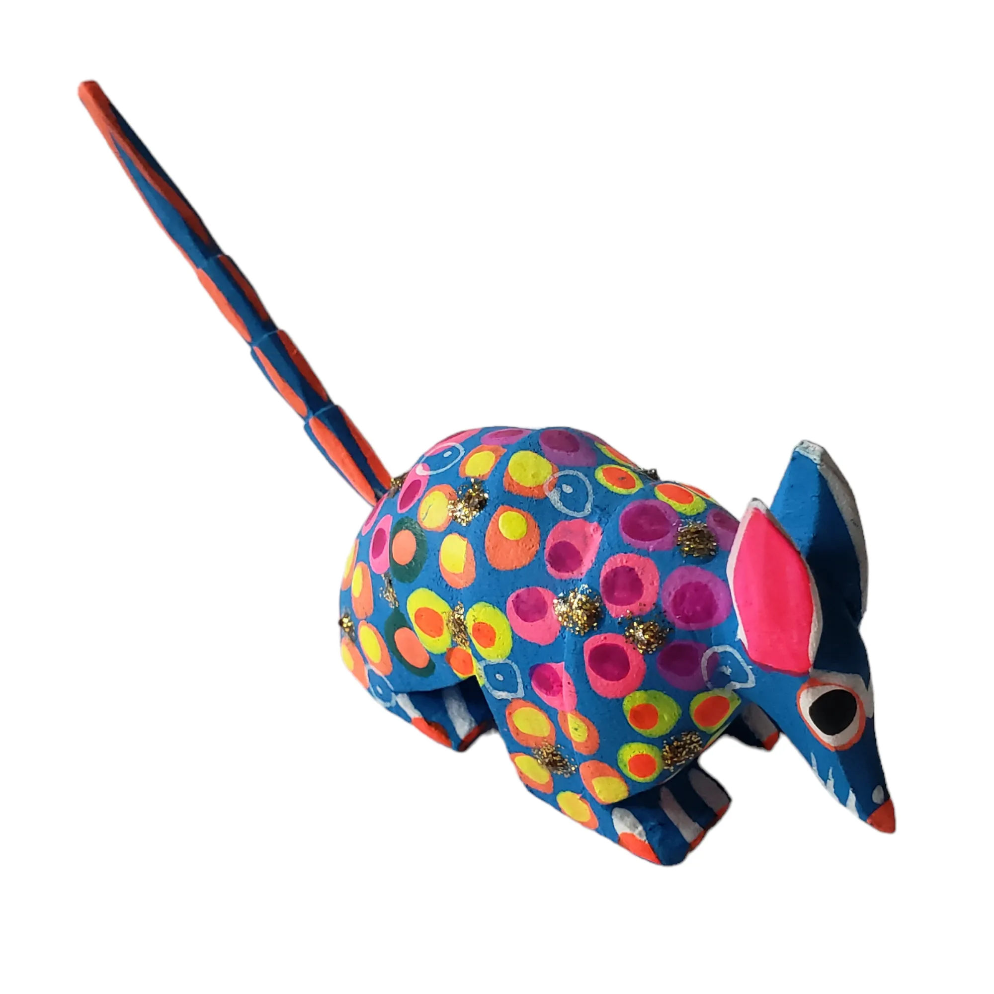 Mini Armadillo Alebrije from Oaxaca Mexico