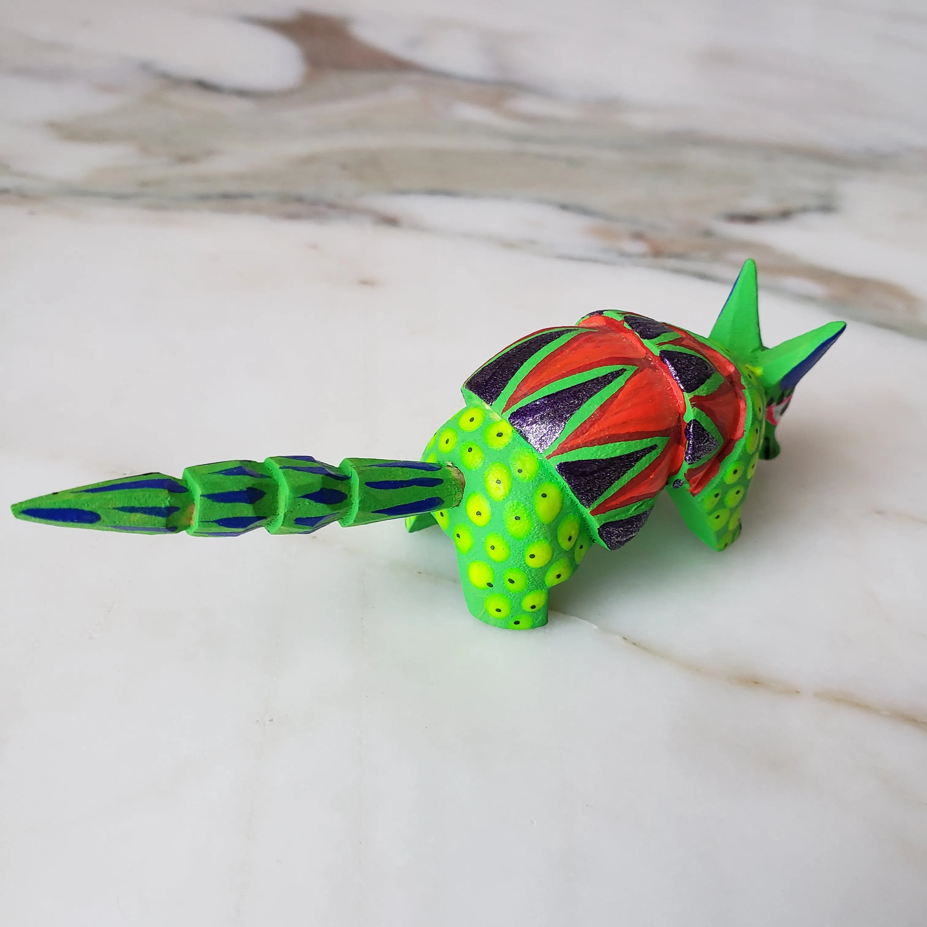 Mini Armadillo Alebrije from Oaxaca Mexico
