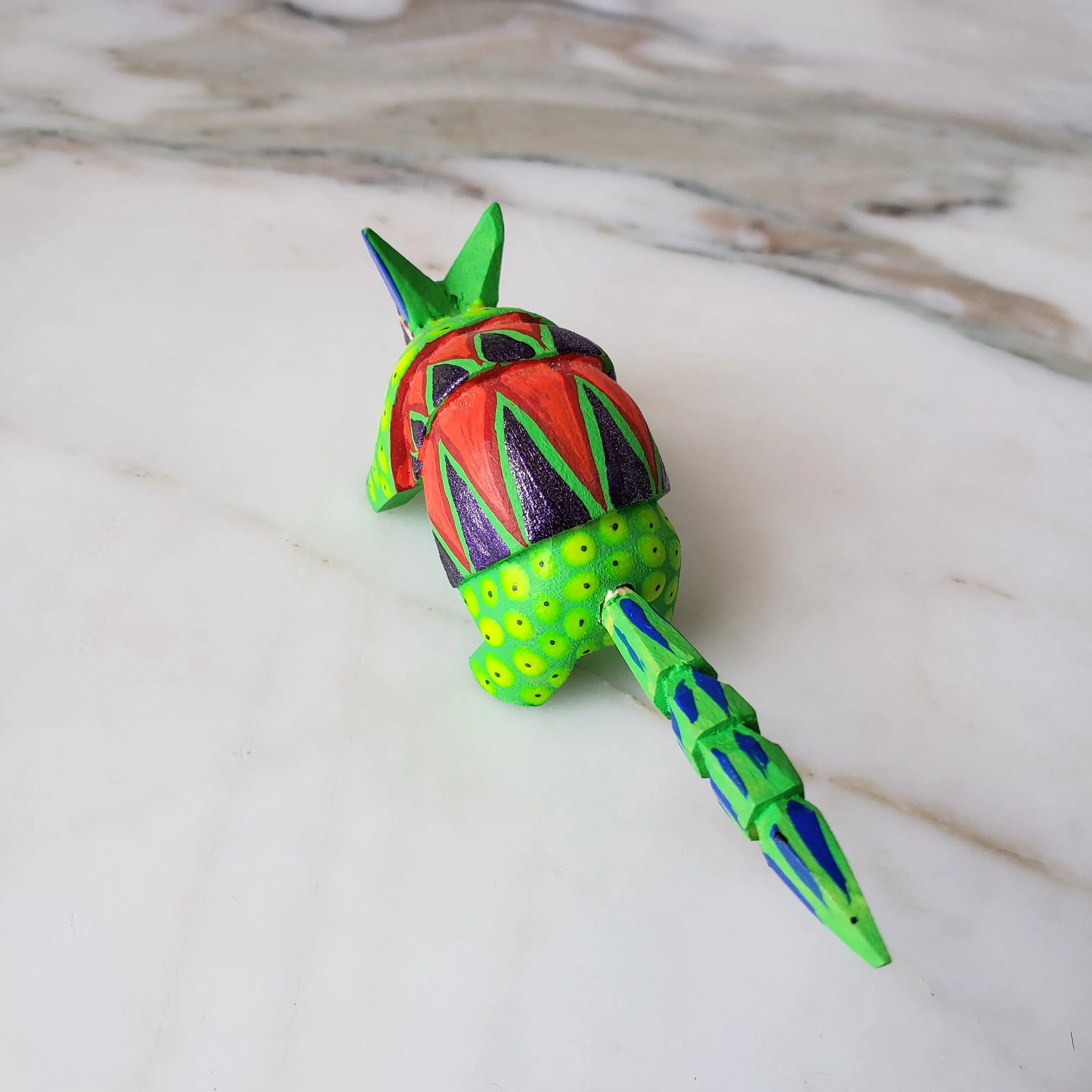 Mini Armadillo Alebrije from Oaxaca Mexico