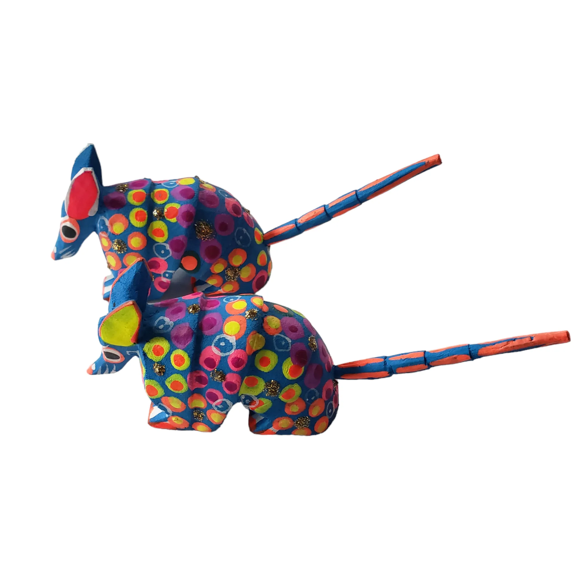 Mini Armadillo Alebrije from Oaxaca Mexico
