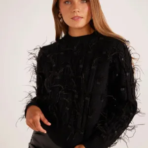 MINKPINK Cleo Feather Jumper