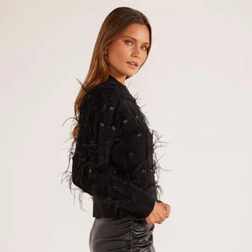 MINKPINK Cleo Feather Jumper