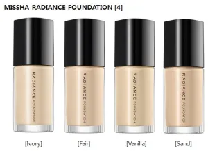 Missha Radiance Foundation SPF20/PA  