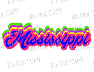 Mississippi Retro Sublimation