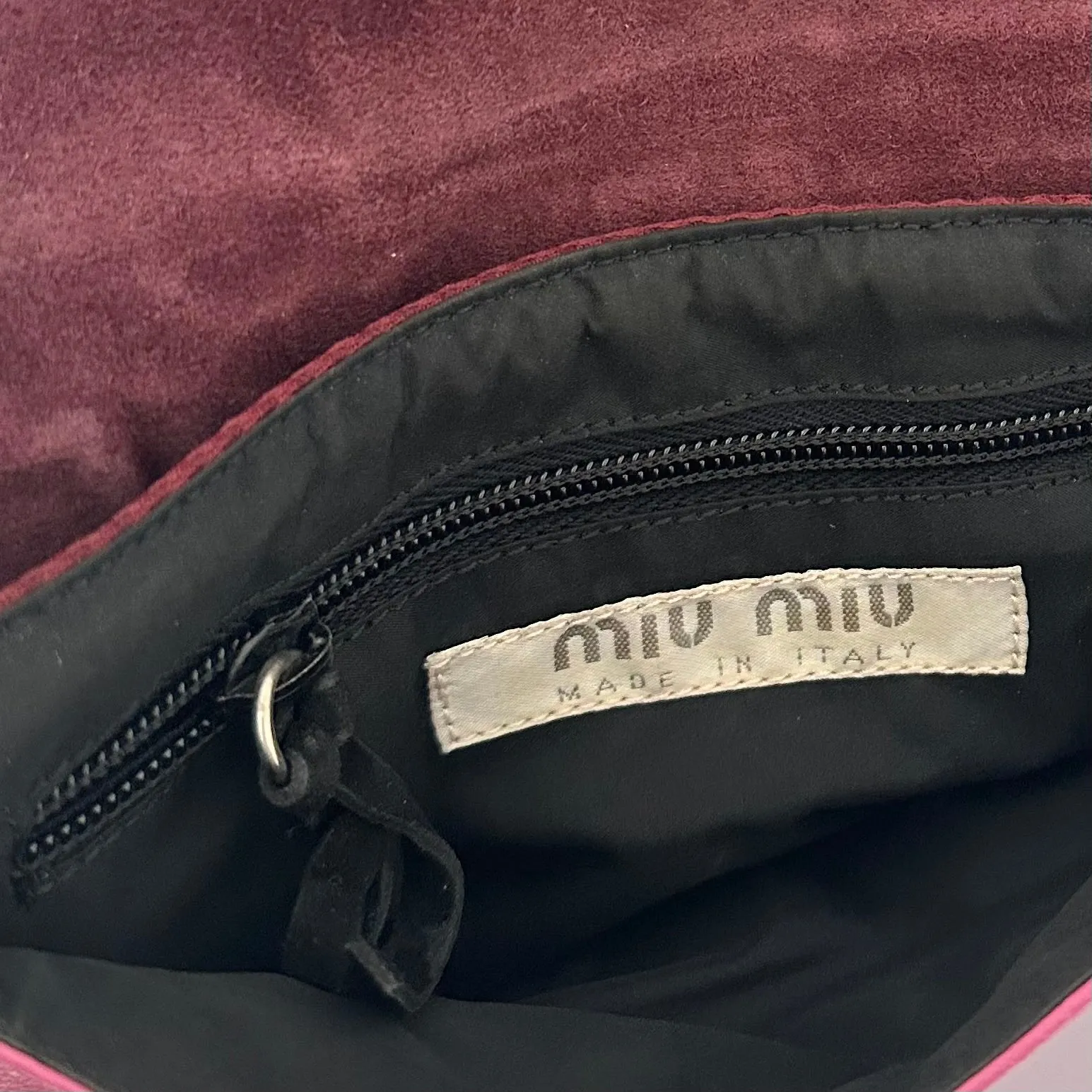 Miu Miu Pink Leather Shoulder Bag