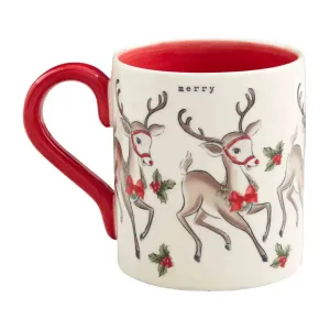Mudpie Reindeer Mug