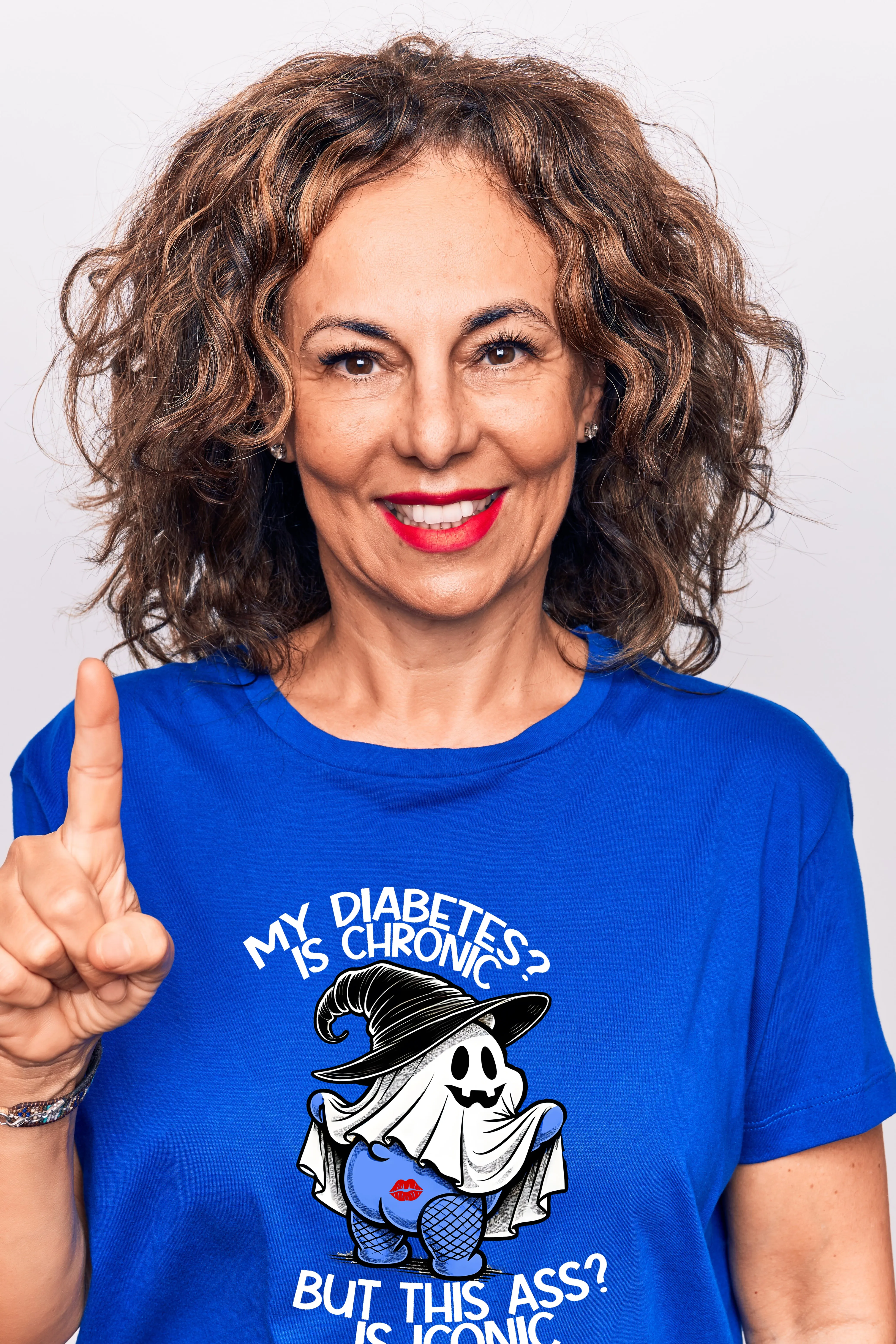 My Diabetes is Chronic, but this a** is iconic - Unisex T-Shirt