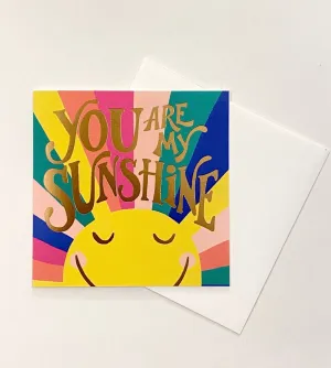 MY SUNSHINE CARD