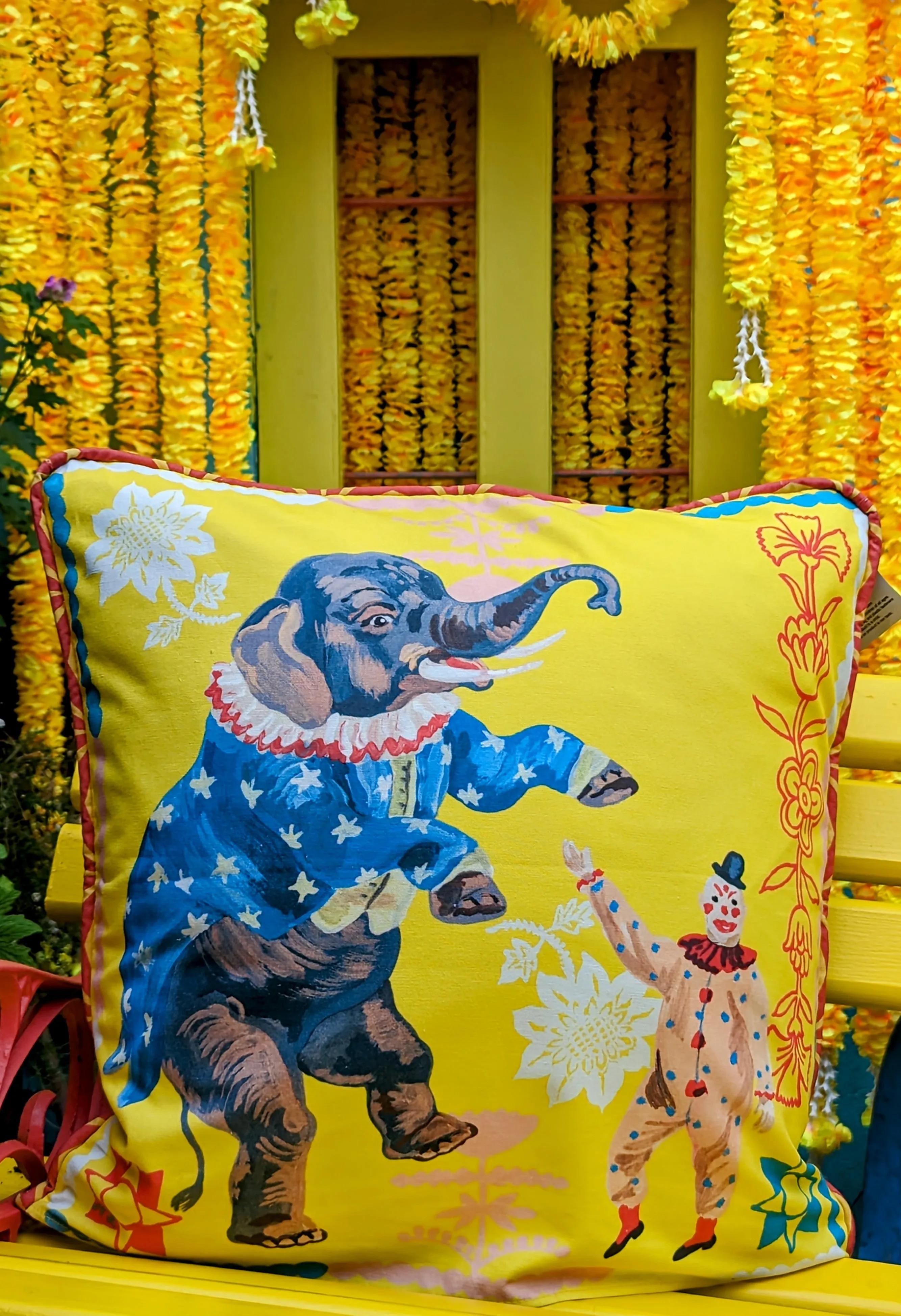 Nathalie Lété circus cushion