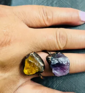 Natural Stone Ring