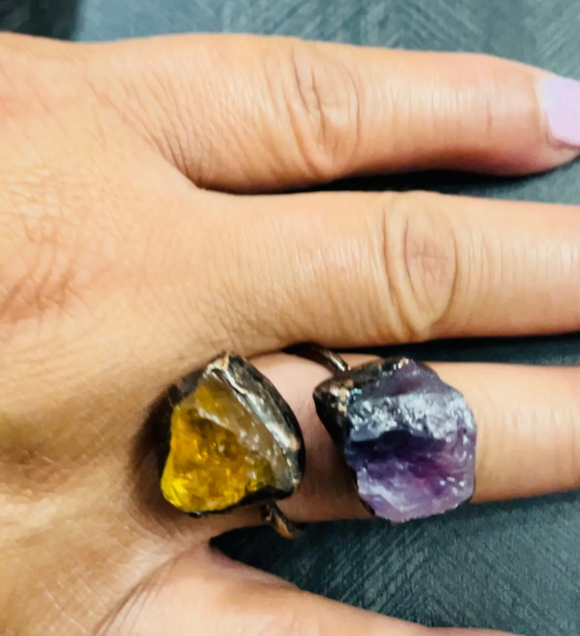 Natural Stone Ring