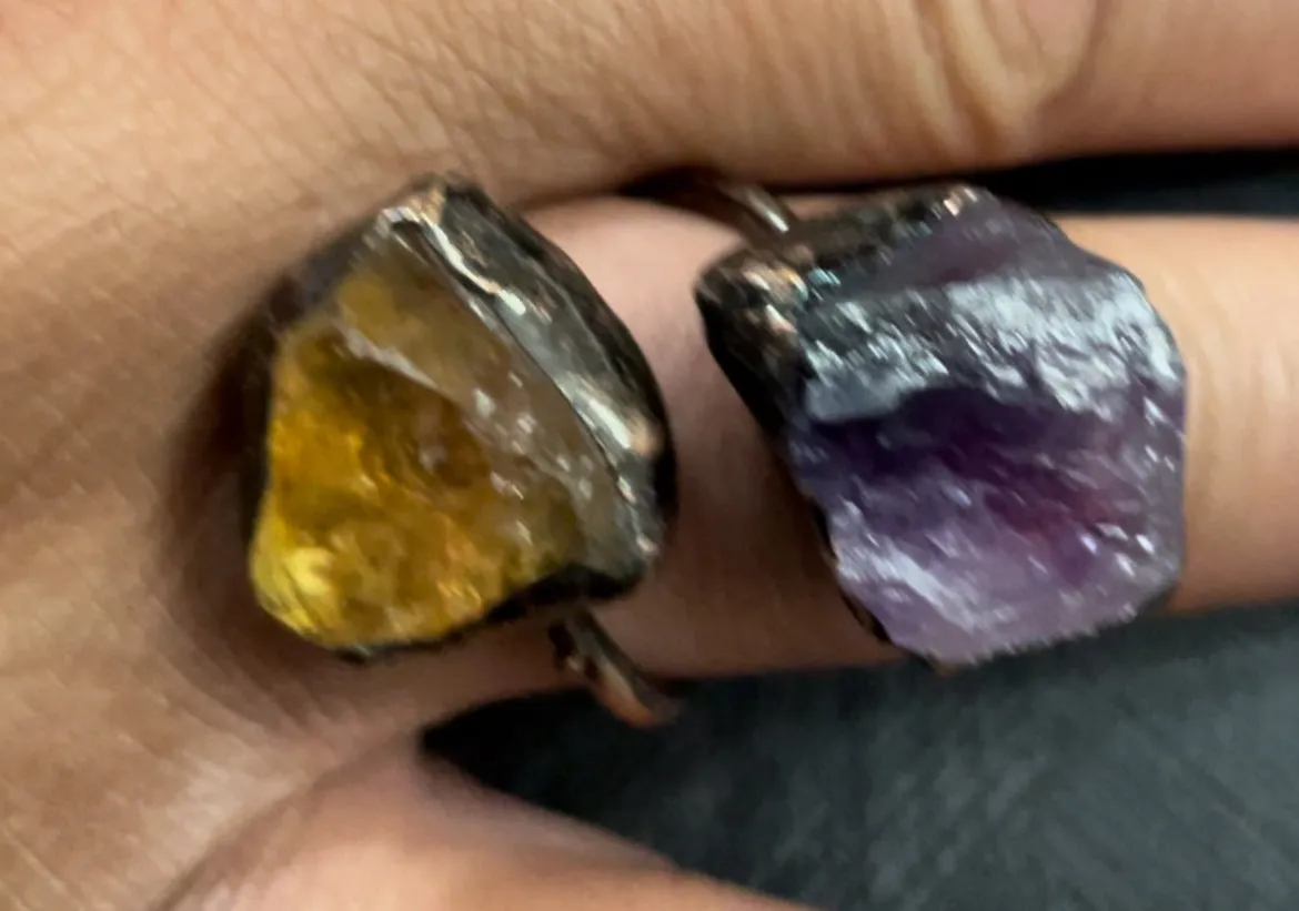 Natural Stone Ring