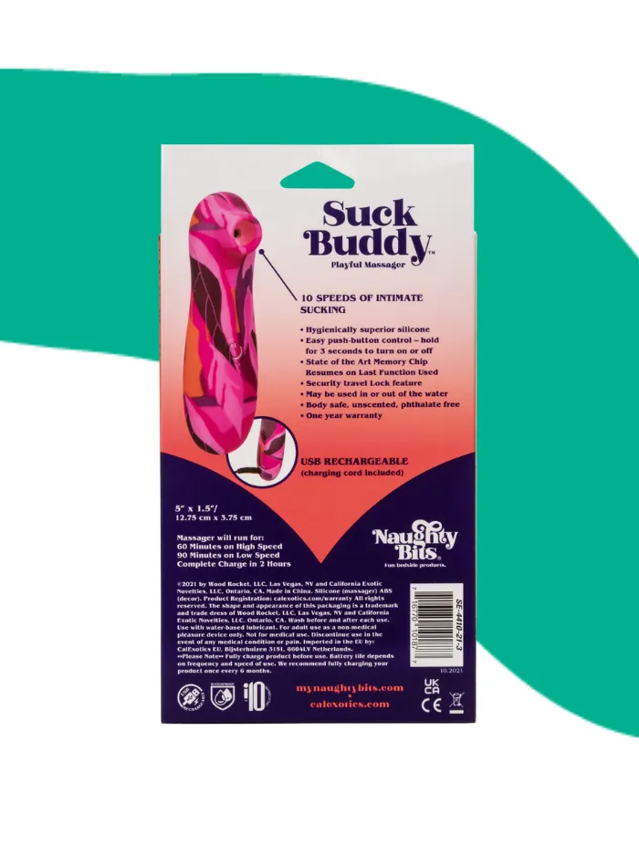 Naughty Bits SUCK BUDDY Playful Massager