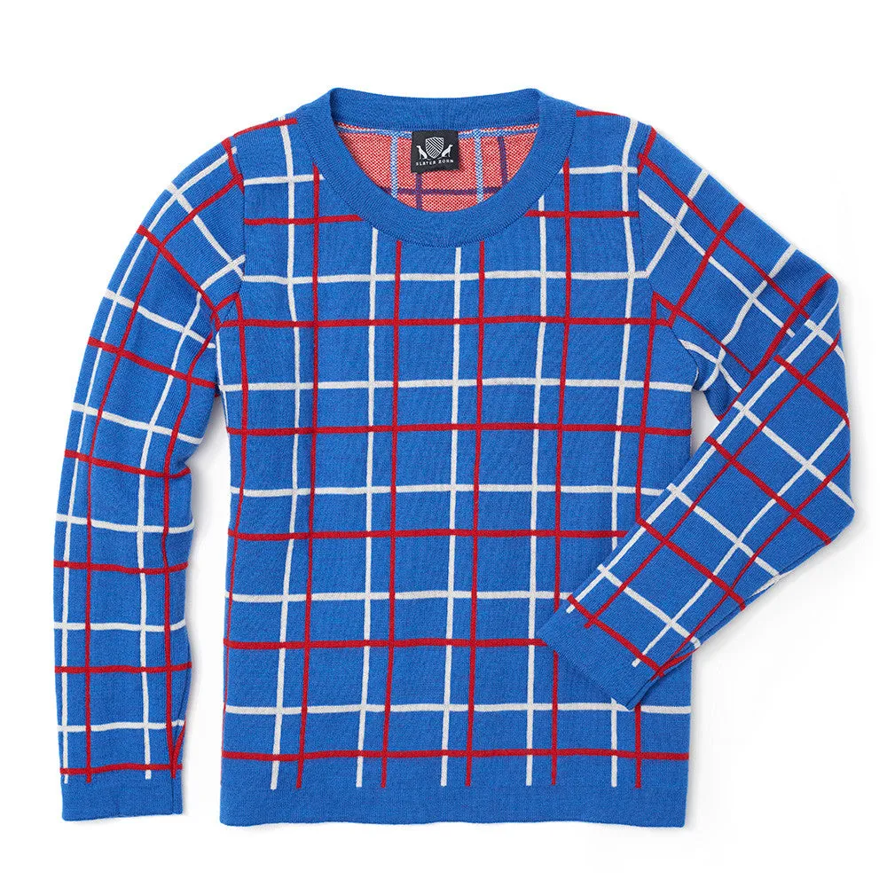 Neo-Plaid Sweater