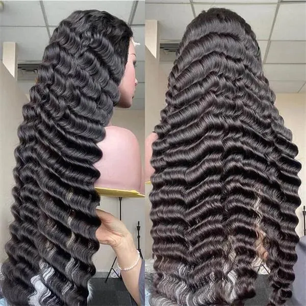New Arrival Airy Loose Deep Wave Wig 13x4 Lace Front Pre Plucked With Baby Hair Glueless Wig