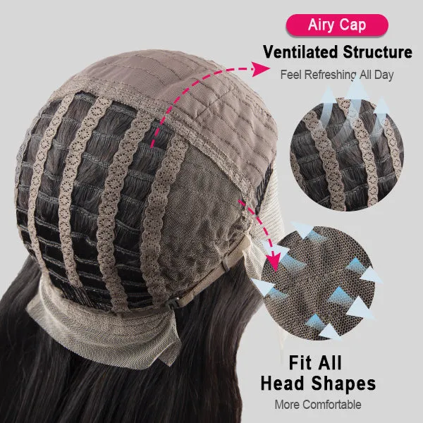 New Arrival Airy Loose Deep Wave Wig 13x4 Lace Front Pre Plucked With Baby Hair Glueless Wig