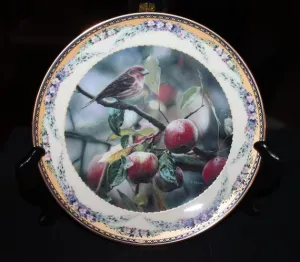NEW Lenox SIGNS OF AUTUMN Bradford Exchange Vintage 8", with certificate of authenticity in original box!
