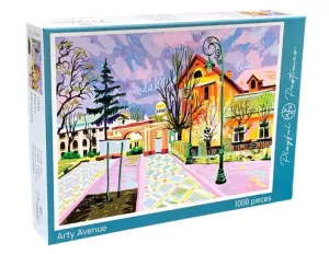 NEW PLAYFUL PAST TIMES ARTY AVENUE 1000-Piece Puzzle